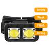 Powerful Mini COB Headlamp Type-C Charging Headlights Super Bright 500LM 18650 Head Torch Camping Emergency Waterproof Lantern