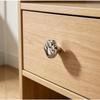 Titanium Silver Dresser Knobs Fade Resistant Smooth Touch Cabinet Pulls for Drawer Cupboard Wardrobe Kitchen Remodel Projects