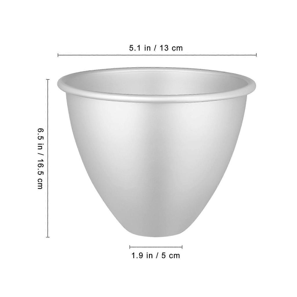 Aluminum Cake Mold Doll Dress for Baking Hemoton 6 Inch Cupcake Mold