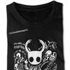 Ghost Knight Graphic Art Hollow Knight Funny Game Classic T-Shirt Men Skull Graphic Gothic Anime Tshirt HipHop Print Tee Shirts