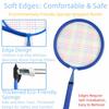 Shock Absorbing Children Badminton Racquets Lightweight Badminton Racket Set  Tennis Equipment