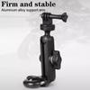 Вращающееся на 360 градусов крепление на руль велосипеда, противоударное, для экшн-камеры/видеорегистратора, кронштейн для спортивной камеры, держатель для велосипеда, держатель для мотоциклетной камеры