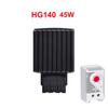 HG140 15W 30W 45W 60W 75W 100W 150W Промышленный шкаф 35 мм Din-рейка Тип Тепловентилятор PTC Полупроводниковый Термостат с NC KTO