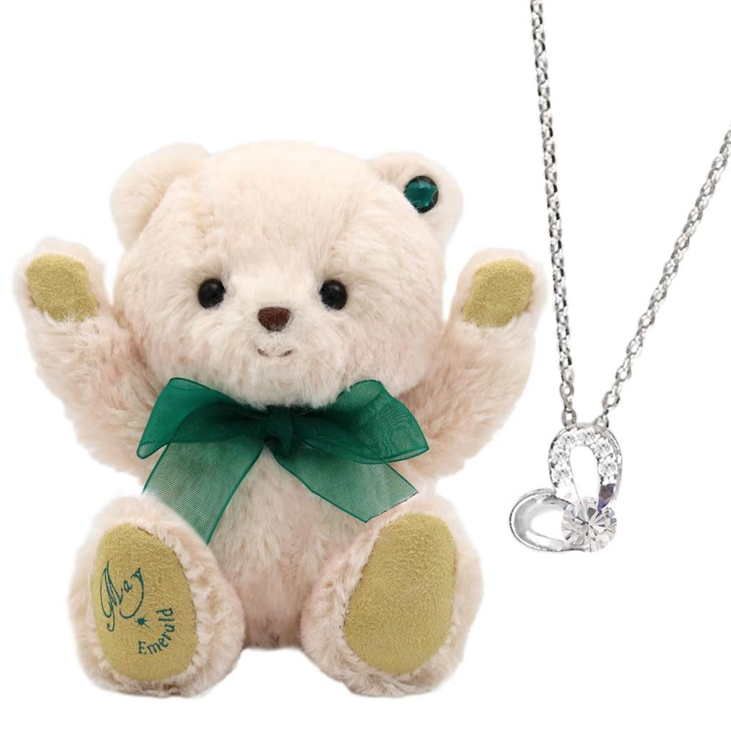 Petit Luu Tete Bear Heart Size 4S & Necklace, 12cm, (May, Normal)