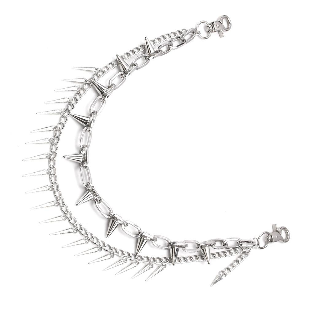 Цепь для брюк Панк Цепь для джинсов Кошелек Ювелирные изделия Унисекс Украшение для брюк Эстетичная цепь в виде сердца и крыльев для вечеринки/повседневной носки