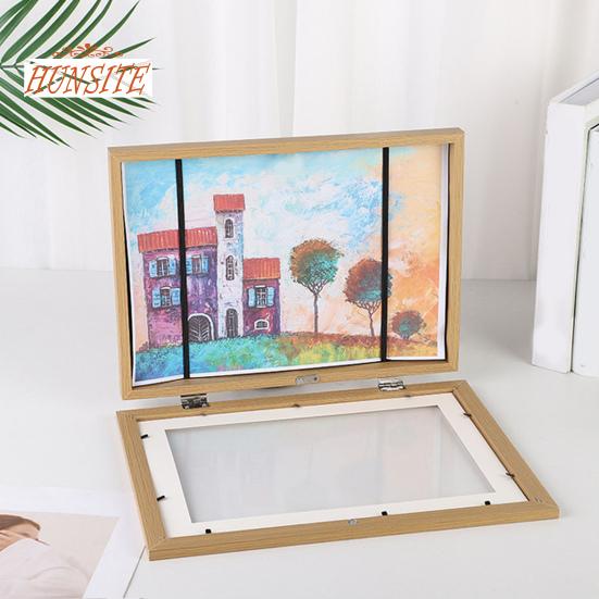 Детская художественная рамка, фоторамка с передним открытием, простая установка настенного декора