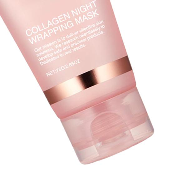 Ночная маска-обертывание с коллагеном 75 мл Skin Elasticity Vitality Tear-Off Film Masque Увлажняющая омолаживающая ночная маска для всех типов кожи