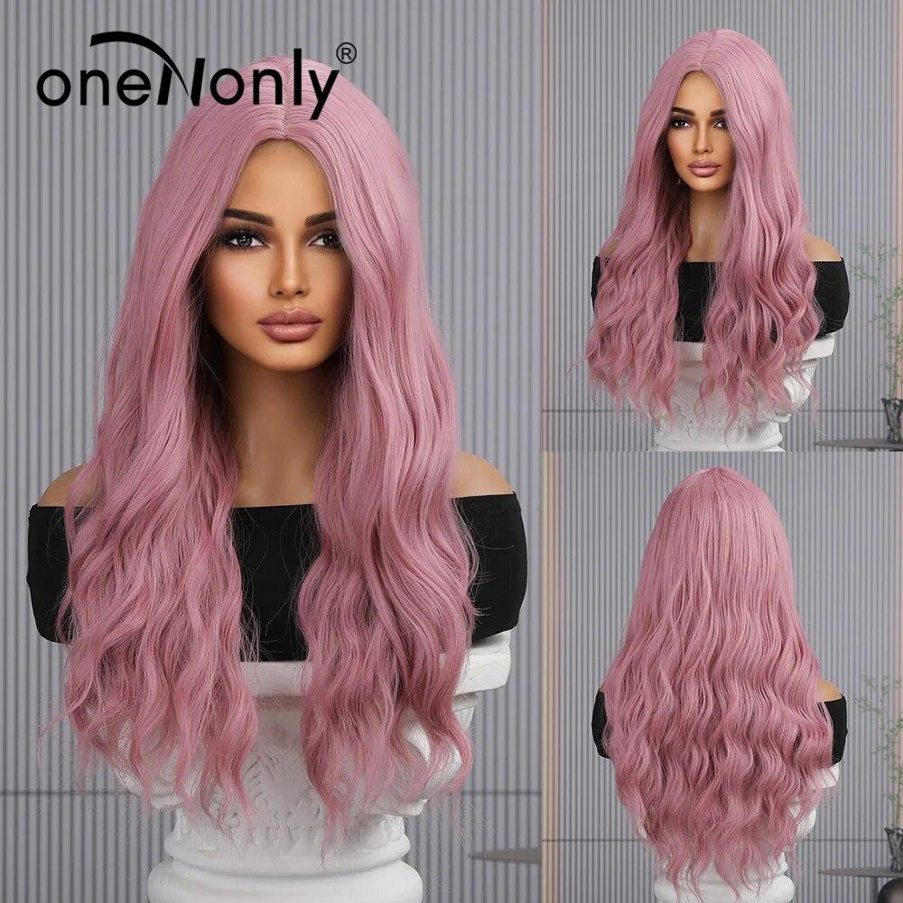 Длинный серебристый парик со светлым париком, синтетические парики для женщин, волнистый парик для косплея на Хэллоуин, волосы высокого качества