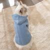 Cat Clothes Hooded Double Hairball Two Feet Autumn and Winter Warm Sweater Into Cat Puppy Cat Anti-hair Loss Pet Clothing