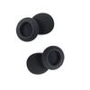 Mirhua Sponge Covers for Headphones Black Ear Set for Durability High-Elasticity & Earphones, Pads, 4-Piece (35mm Diameter)