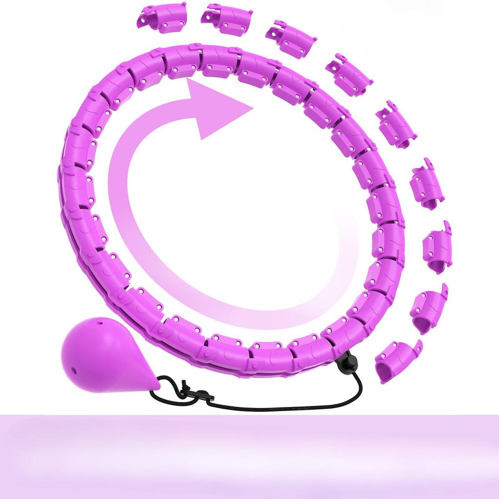 Похудеть Спортивные умные обручи для подсчета кругов Регулируемые спортивные обручи Упражнения для тонкой талии