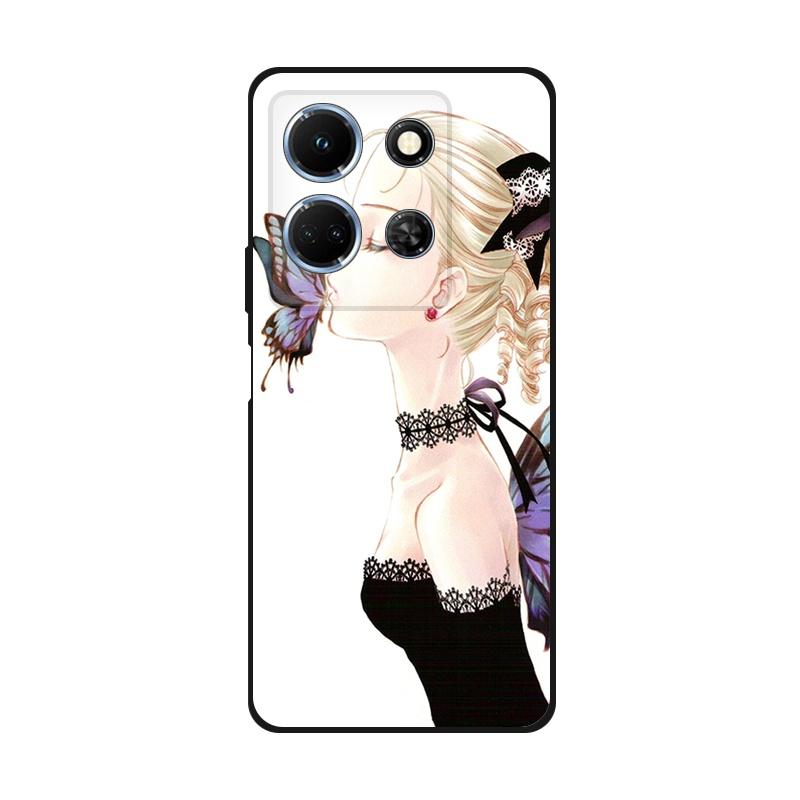 Для мягкого силикона Infinix Note 30 4G чехол ТПУ окрашенная задняя крышка Infinix Note 30 4G корпус