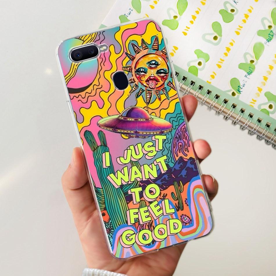 Чехол для телефона OPPO F9 Oppo F9 Pro F 9 F9Pro CPH1823 CPH1881 CPH1825 Элегантный рисунок Мягкий силикон ТПУ Задняя крышка