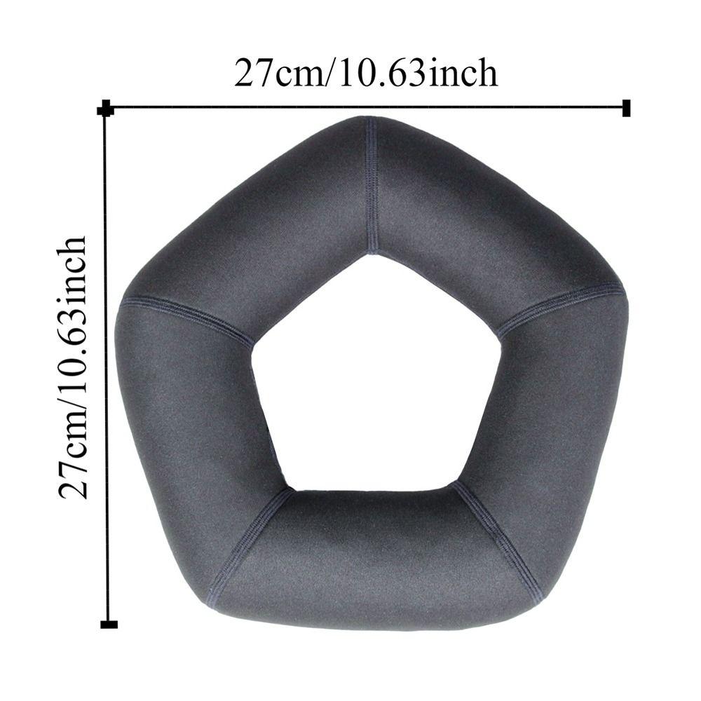 Hollow Motorcycle Helmet Rack Slow Rebound Helmets Support  Cushion Base  Dirt Bike