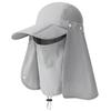 Unisex Fishing Hat Neck Face Flap Hat UV Protection Removable Sunshade Hat Breathable Ear Neck Cover Caps Quick Drying Visor Hat