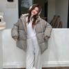 Winter Thickened Cotton Coat Women's Jacket Loose Short Bread  Down Cotton Coat Outerwear