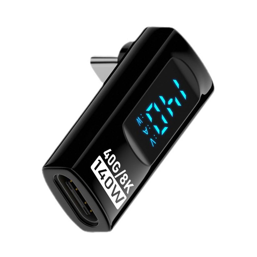 Адаптер USB C «папа-мама» Тип C Удлинитель Адаптер Высокоскоростная передача данных 40 Гбит/с Быстрая зарядка 140 Вт Поддержка видео 8K