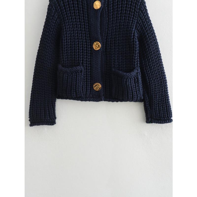 DAFIFY Women's Fashion Casual Solid Color Print Autumn Winter Long Sleeve V-Neck Jackets & Coats