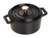 Staub Mini Cocotte Round 10cm Black Pot [Staub] [item]