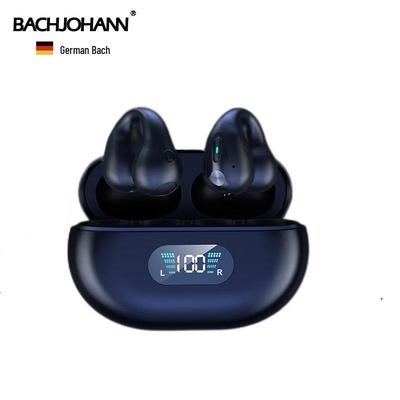 Беспроводные Bluetooth-наушники Bach Johann Q80 с клипсой