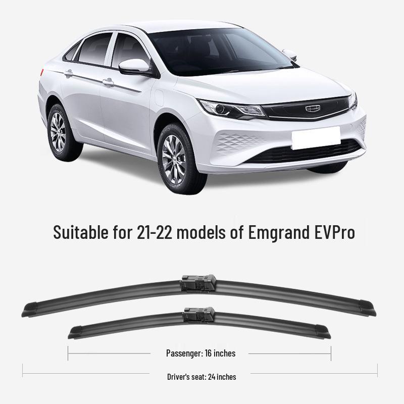 Безкаркасные тихие дворники Geely Emgrand EVpro 2021-2022
