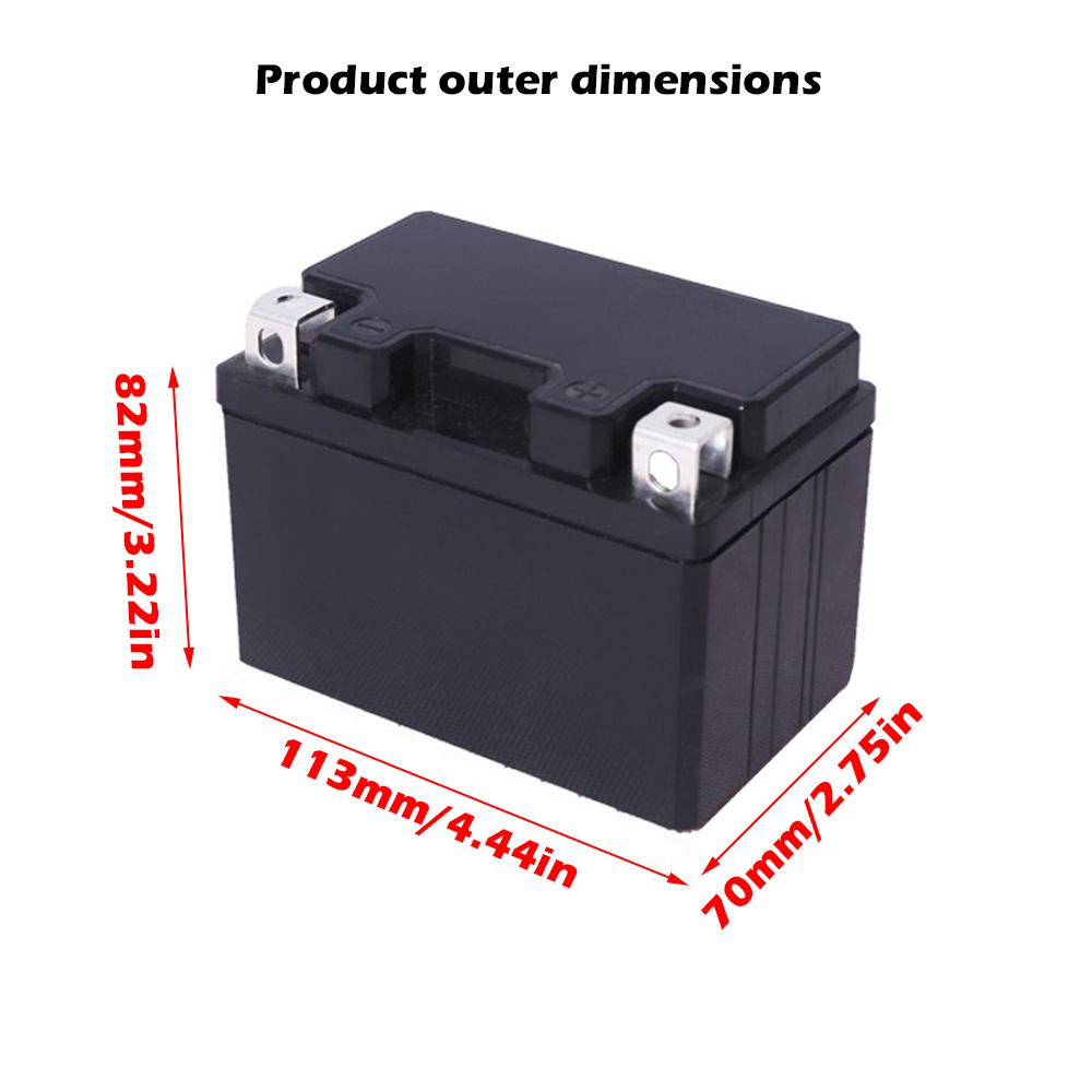 YTX4L12V4ah/YTX5 12V5ah/YTX7 12V7-1A Пластиковая Защитная Крышка Стартерная Литиевая Батарея Мотоцикла Встроенная Пластиковая Защитная Крышка