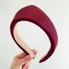 Simple Triangular Solid Color Headband Anti Slip Adult Wide Edge Headband For Girls Retro 2025  Hair Accessories Gift