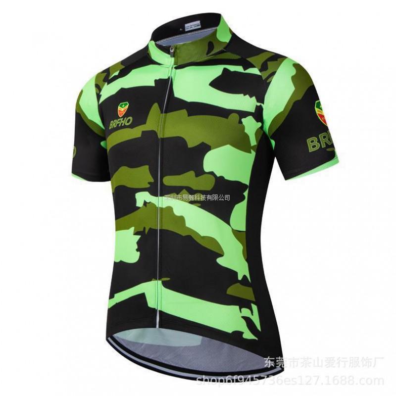 Mens Summer Cycling Jersey Set Short Sleeve Mountain Bike Performance Wear White Polyester Breathable