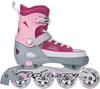 Roller Skates Adjustable Sneakers Nj2132 Pink Size