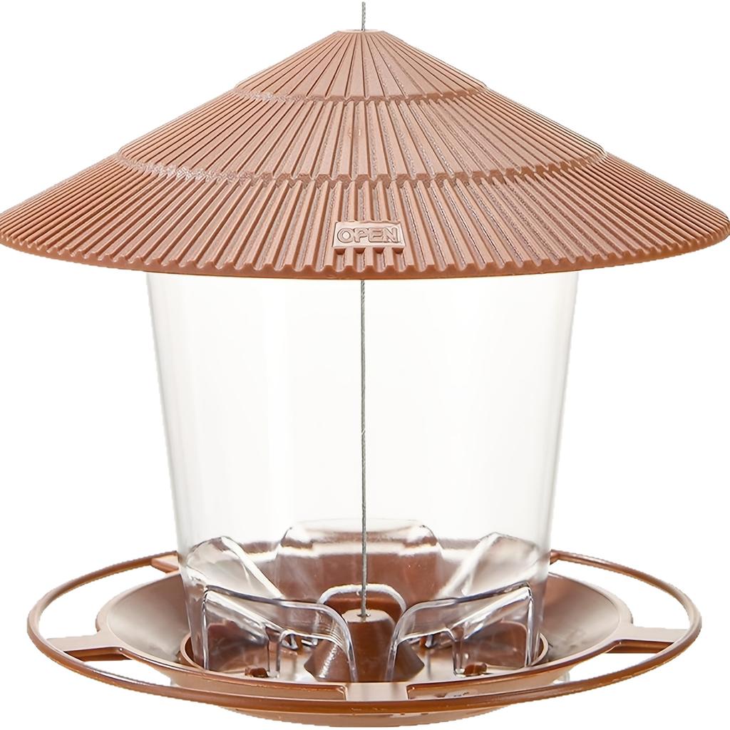 1pcs New Outdoor Garden Hanging Bird Feeder Amazon Cross-border Popular Garden Automatic Hummingbird Feeder