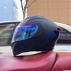 Modular Flip-Up Motorcycle Helmet With Dual Visor Winter Wing Full Face Men Women All Season Bluetooth Ready
