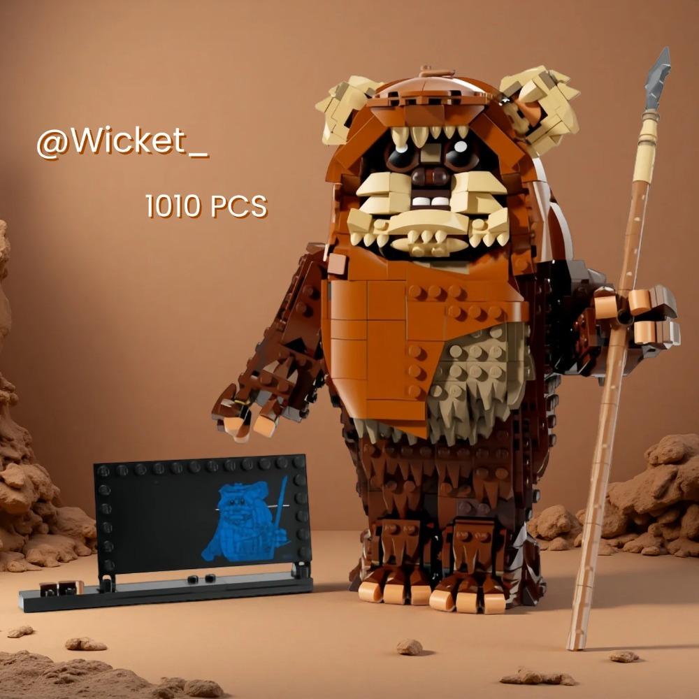 2025 New Wicket Compatible with 75430 Building Blocks DIY Creative Assembly Educational Model Kid Christmas Gifts