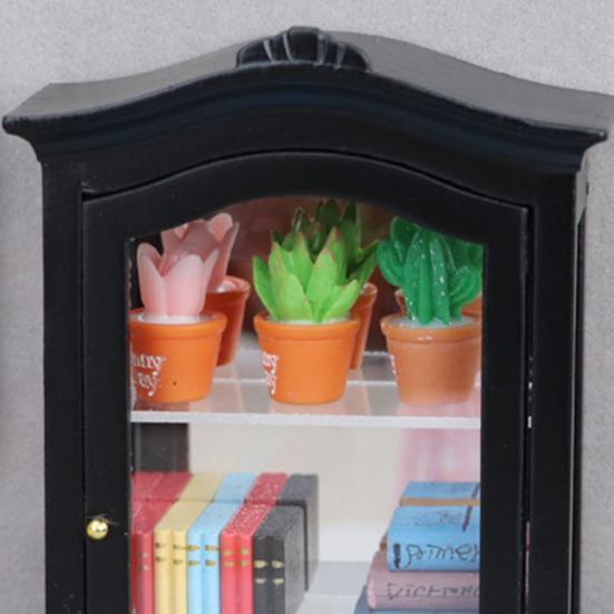 1/12 кукольный домик, миниатюрная мебель, шкаф, книжный шкаф, хранилище ювелирных изделий, модель «сделай сам», декор сцены, аксессуары для кукольного дома, игрушки для детей, подарки на день рождения