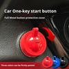Крышка кнопки запуска автомобиля Универсальная Универсальная Применение Простая Установка Декоративная