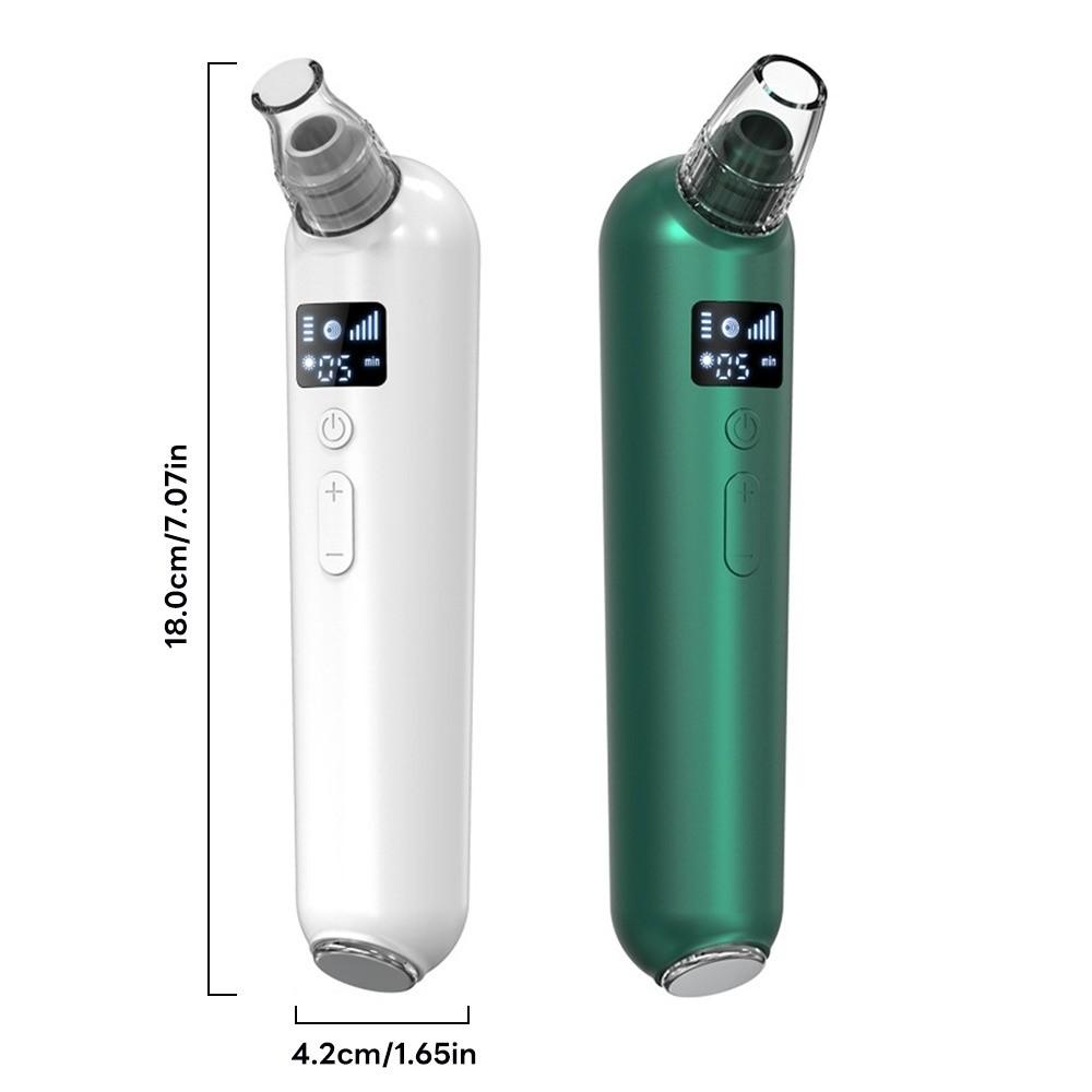 Electric Pore Vacuum Cleaner USB Rechargeable Face Nose Cleaner Blackhead Remover Salon Home Spa