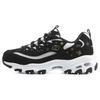 Skechers D'Lites 1.0 'Черно-белый' Женские 896155-BKW