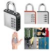 1 шт. большой промышленный замок цветной навесной замок для двери складского шкафчика пароль кодовый замок 4-значный пароль замок ZPG