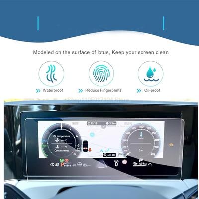 Закаленное стекло для Volkswagen VW Tiguan 3 2024 2025 10,25-дюймовый цифровой кокпит, защитная пленка для экрана приборной панели, аксессуары