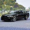 WELLY 1/24 Nissan Skyline GT-R R34 Сплав Масштабная Модель Автомобиля Модель Литой Металл Статическая Коллекция Детская Игрушечная Машина Транспортные Средства Подарки