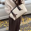 Премиальная текстура, большая вместимость, сумка-мессенджер для поездок на работу, женская, 2025, новая коллекция осень-зима, на плечо, подмышку, нишевая, легкая роскошь, сумка-тоут
