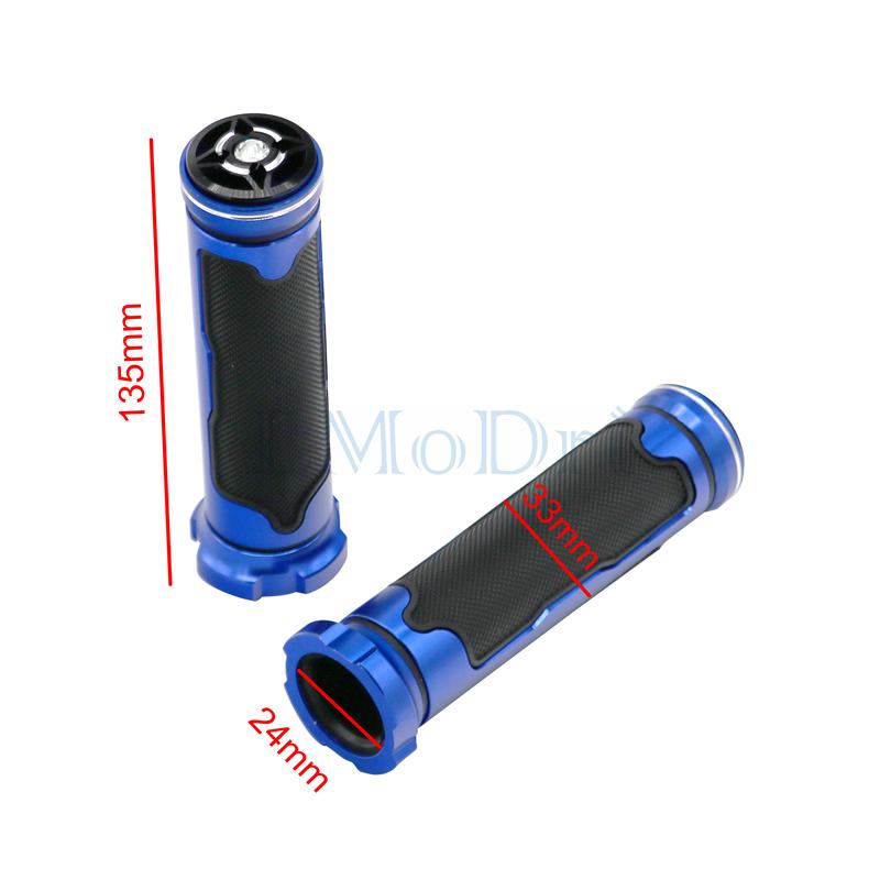 LMoDri Универсальный 7/8 ''22 мм мотоциклетные ручки гоночный руль для KTM Honda Kawasaki Yamaha Suzuki Ducati