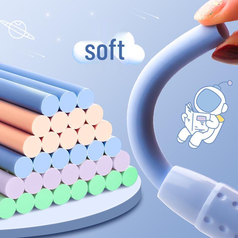 Fun & Creative Cartoon Eraser for Primary Students - Replaceable Core