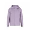 Training Series Zipper Solid Color Comfortable Breathable Versatile Jacket Women Jackets Purple-Smoke 162517707S-5