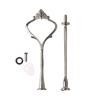 2/3 Tier Cake Plate Stand Crown Handle Fitting Rod Wedding Party Display Stand