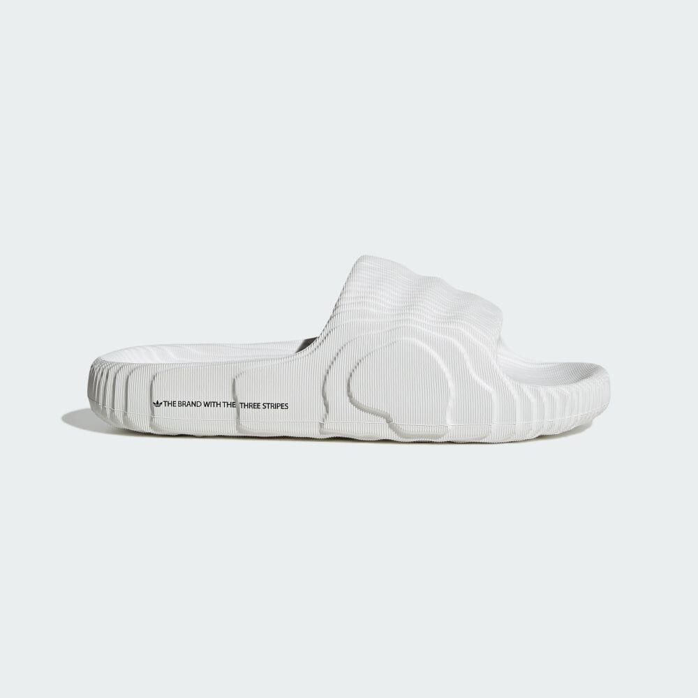 Adidas ADILETTE 22 SLIDES Off-White Sandals Slide Unisex ORIGINALS HQ4672 Off-White/Wonder White/Off-White
