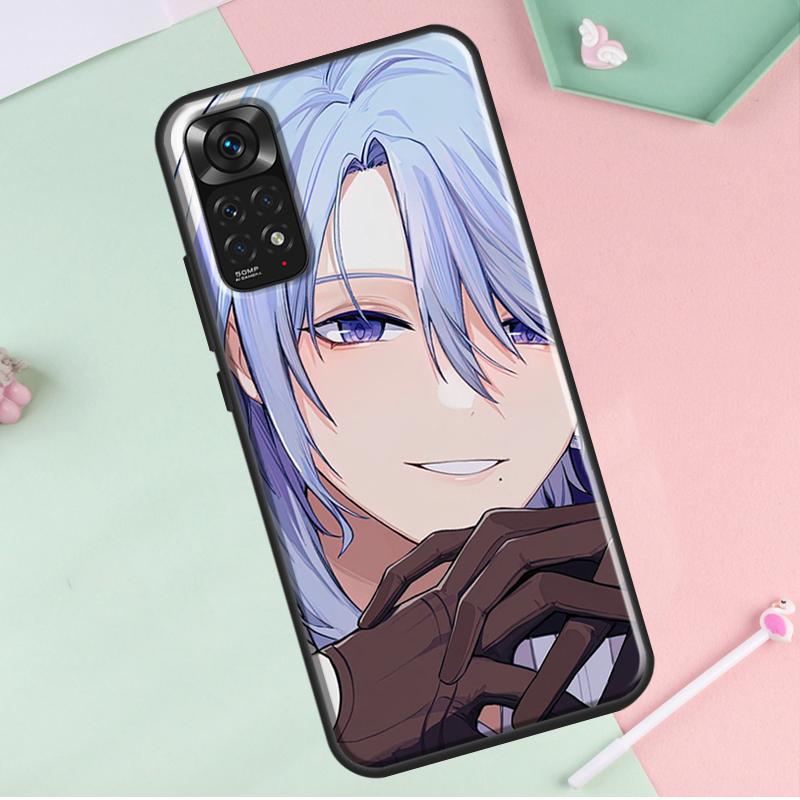 Kamisato Ayato Genshin Impact для Redmi Note 12 Pro Plus Чехол для Redmi Note 10 8 9 11 Pro 12S 11S 10S 9S 9C 10C 12C Чехол