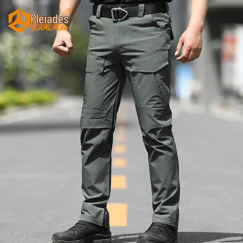 Мужские тактические брюки Angken быстросохнущие - Ультратонкие, дышащие, боевые брюки с множеством карманов для весны/лета.