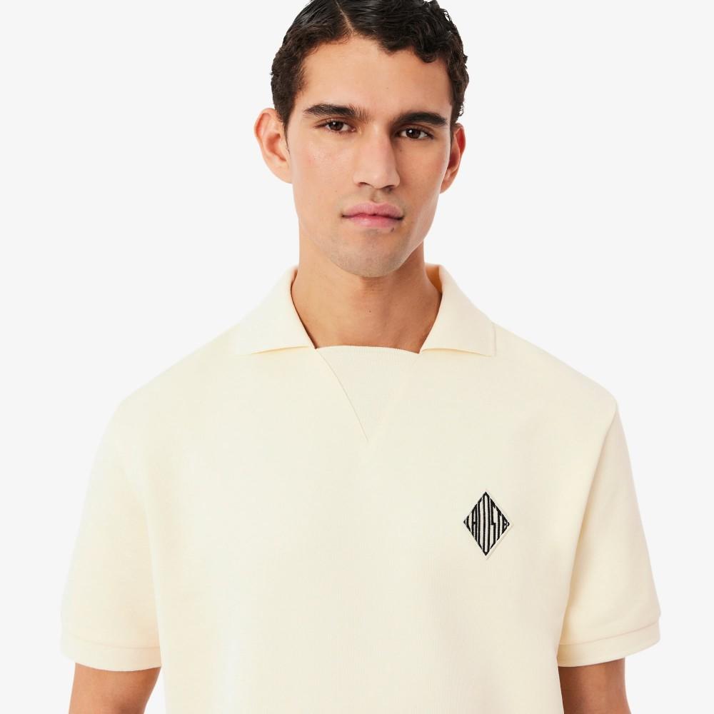 Lacoste Мужская футболка-поло с коротким рукавом и бриллиантовым логотипом DH1208-56GS7G