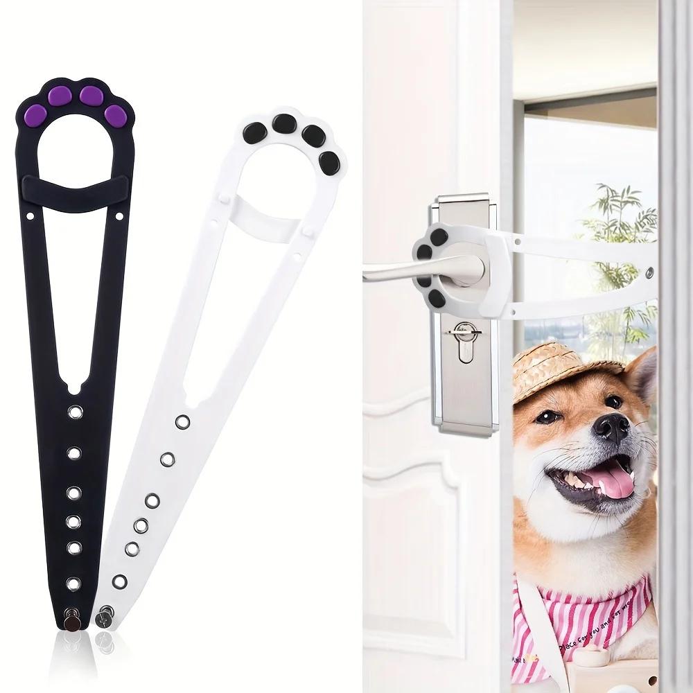 1pc Upgraded Strong & Flexible Stopper Keeps Doors Open Prevents Dogs from Entering Pet Areas, Easy Install No Tools Needed