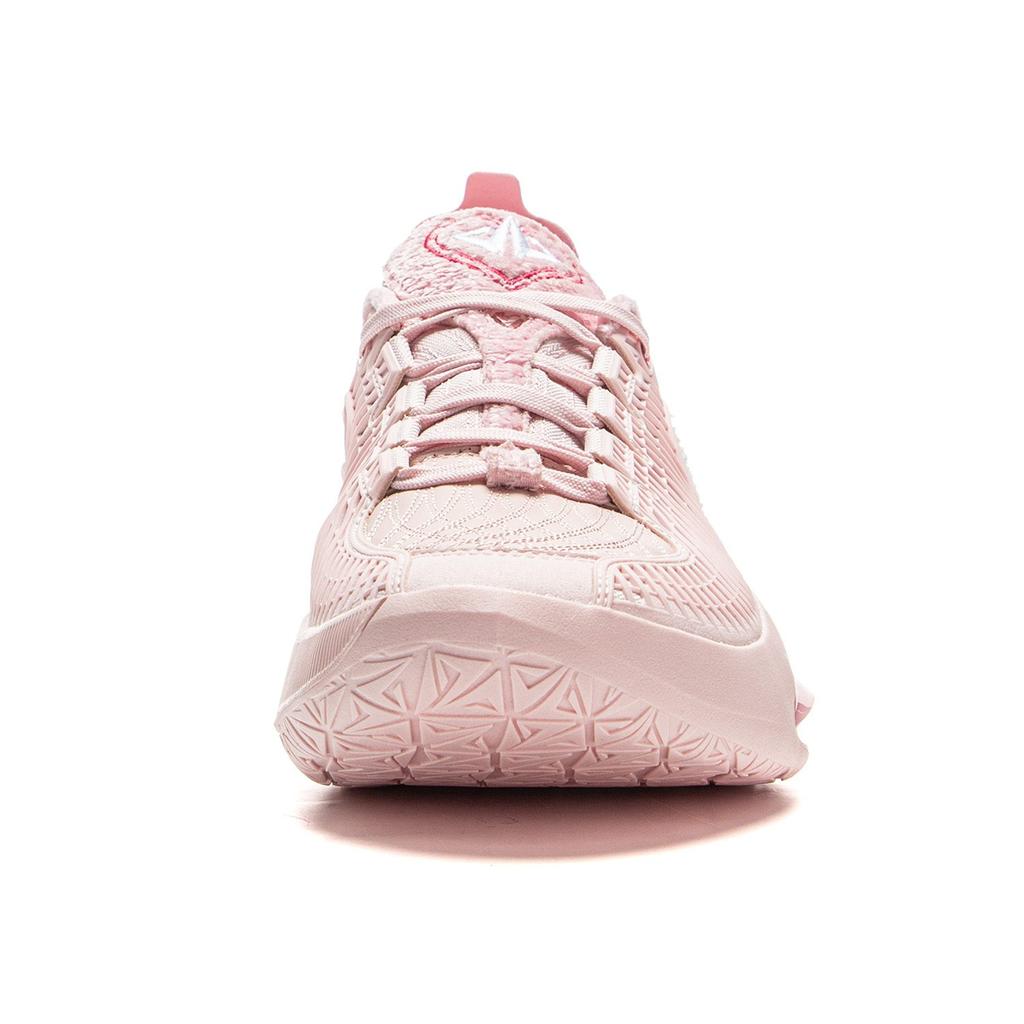Li Ning JB3 Покрытие Защита от заваливания Низкие Баскетбольные кроссовки Мужские Светло-розовые ABAU107-13